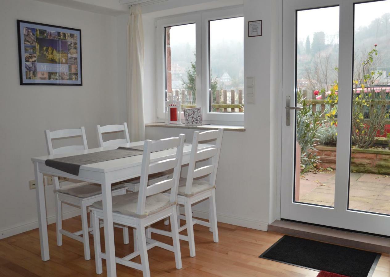 Apartament Panorama-Blick Miltenberg, 3 Pers., Zentr., Am Main, Terrasse, Bootverleih, P Zewnętrze zdjęcie